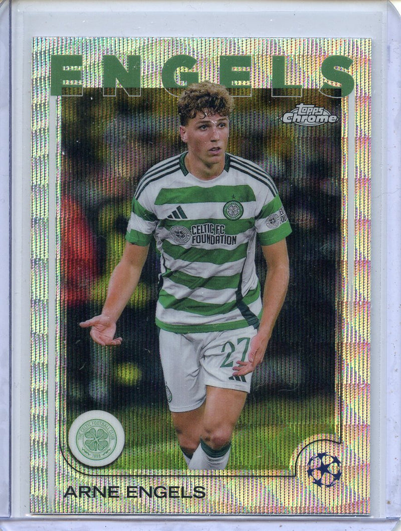 2024-25 Topps Chrome UEFA Club Comps Arne Engels Wave