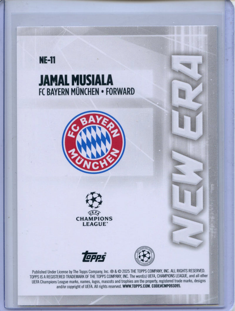 2024-25 Topps UEFA CC Jamal Musiala New Era