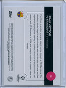 2024-25 Topps UEFA CC Pau Victor Rain Drops