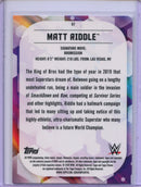 2020 Topps Chrome WWE Matt Riddle