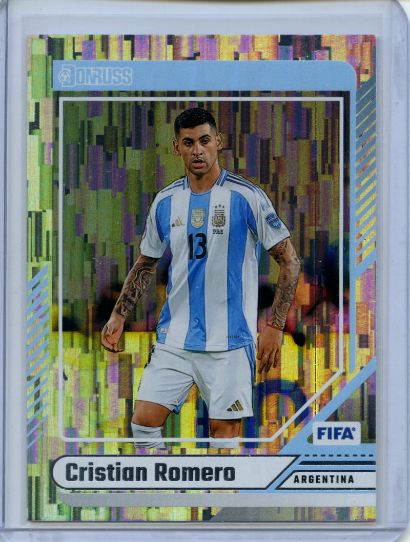 2024-25 Donruss Cristian Romero Silver