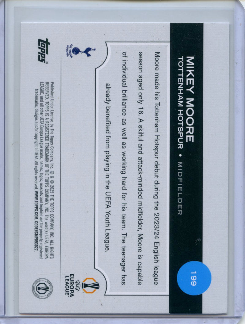 2024-25 Topps UEFA CC Mikey Moore