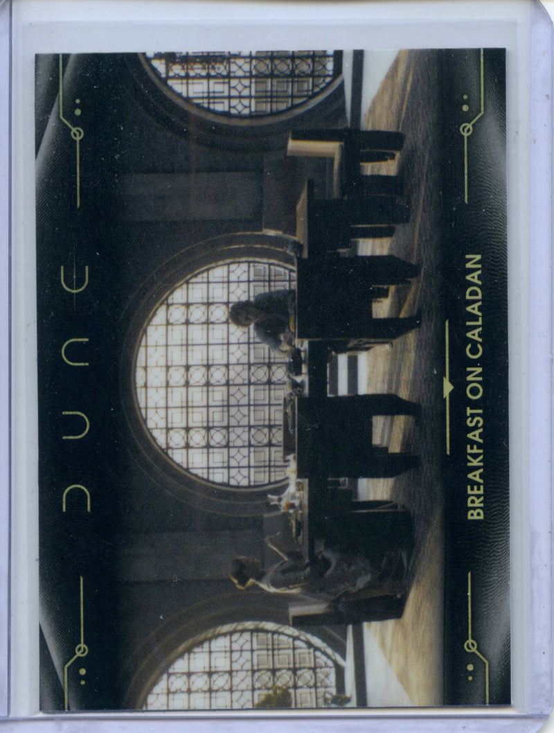 2024 Topps Dune Chrome Breakfast On Caladan Refractor