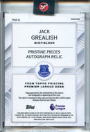 25-26 Pristine EPL Jack Grealish Pristine Pieces Auto Relics Blue 75/75