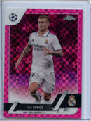 2022-23 Topps Chrome UEFA Toni Kroos Pink X-Fractor 122/250