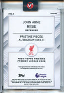 25-26 Pristine EPL John Arne Riise Pristine Pieces Auto Relics Blue 42/75