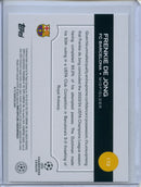 2024-25 Topps UEFA CC Frenkie De Jong Rain Drops