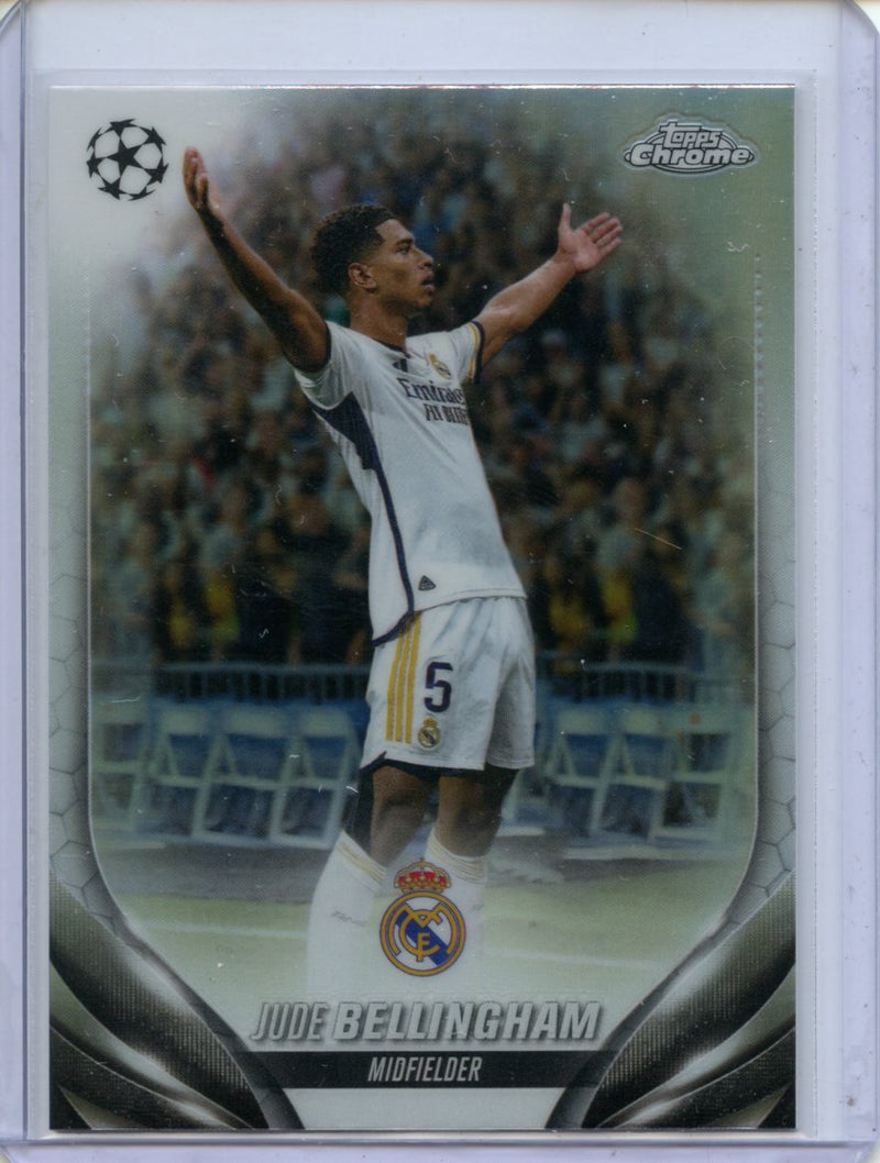 2023-24 Topps Chrome UEFA Jude Bellingham Refractor