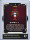 2022 Panini Prizm FIFA World Cup Qatar Portugal Team Badges