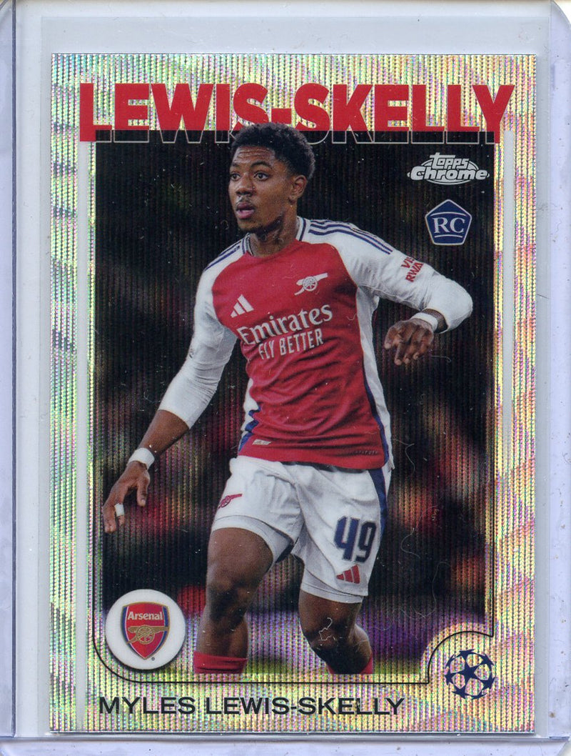 2024-25 Topps Chrome UEFA Club Comps Myles Lewis-Skelly Wave