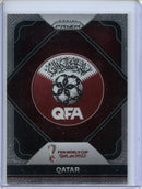 2022 Panini Prizm FIFA World Cup Qatar Qatar Team Badges