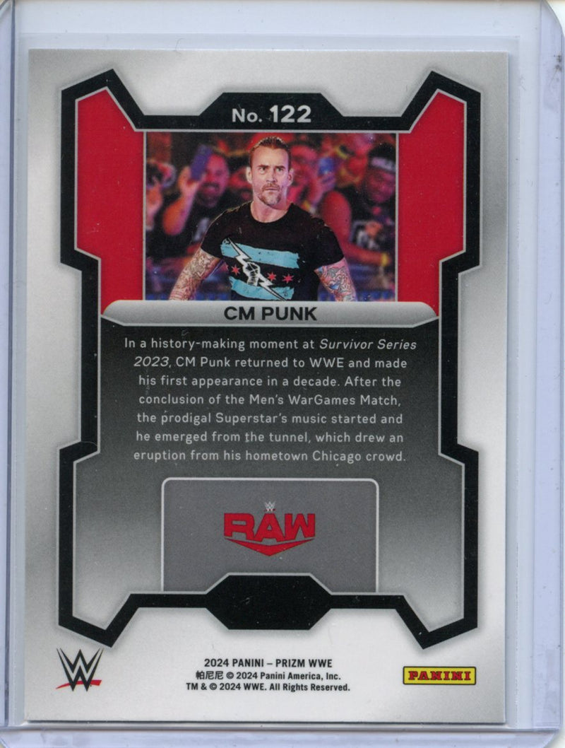 2024 Prizm WWE CM Punk