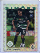 2024-25 Topps Chrome UEFA Club Comps Joao Simoes Wave