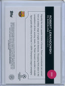 2024-25 Topps UEFA CC Roberto Lewandowski Rain Drops