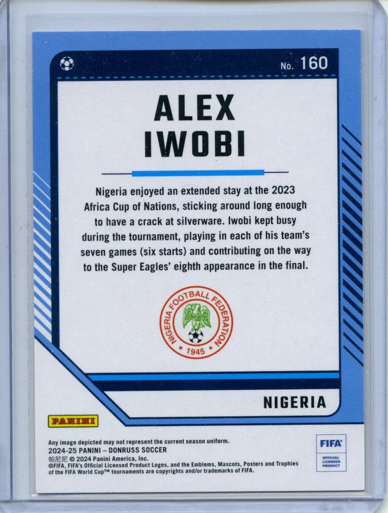 2024-25 Donruss Alex Iwobi Silver