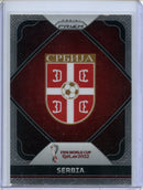 2022 Panini Prizm FIFA World Cup Qatar Serbia Team Badges