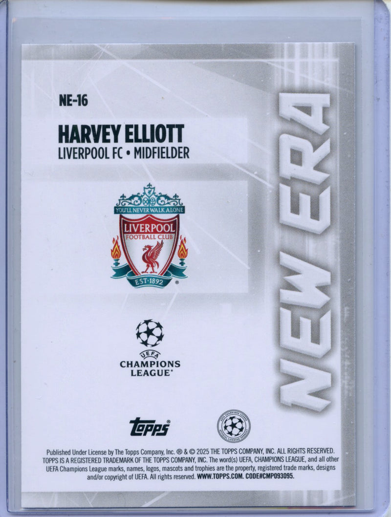 2024-25 Topps UEFA CC Harvey Elliot New Era