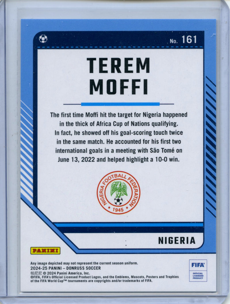2024-25 Donruss Terem Moffi Silver