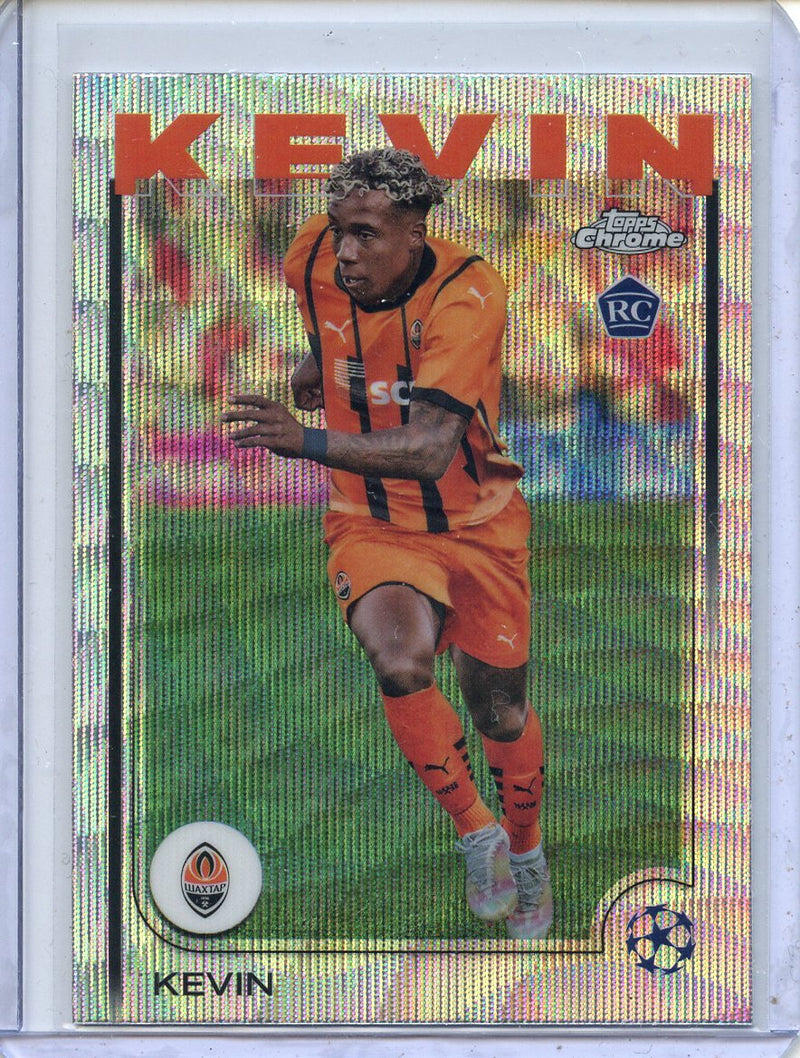 2024-25 Topps Chrome UEFA Club Comps Kevin Wave