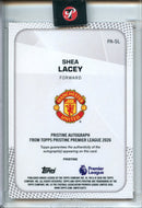 25-26 Pristine EPL Shea Lacey Pristine Autographs Orange 18/25