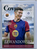 2024-25 Topps UEFA CC Robert Lewandowski Cover Stars