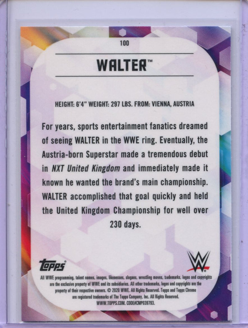 2020 Topps Chrome WWE Walter