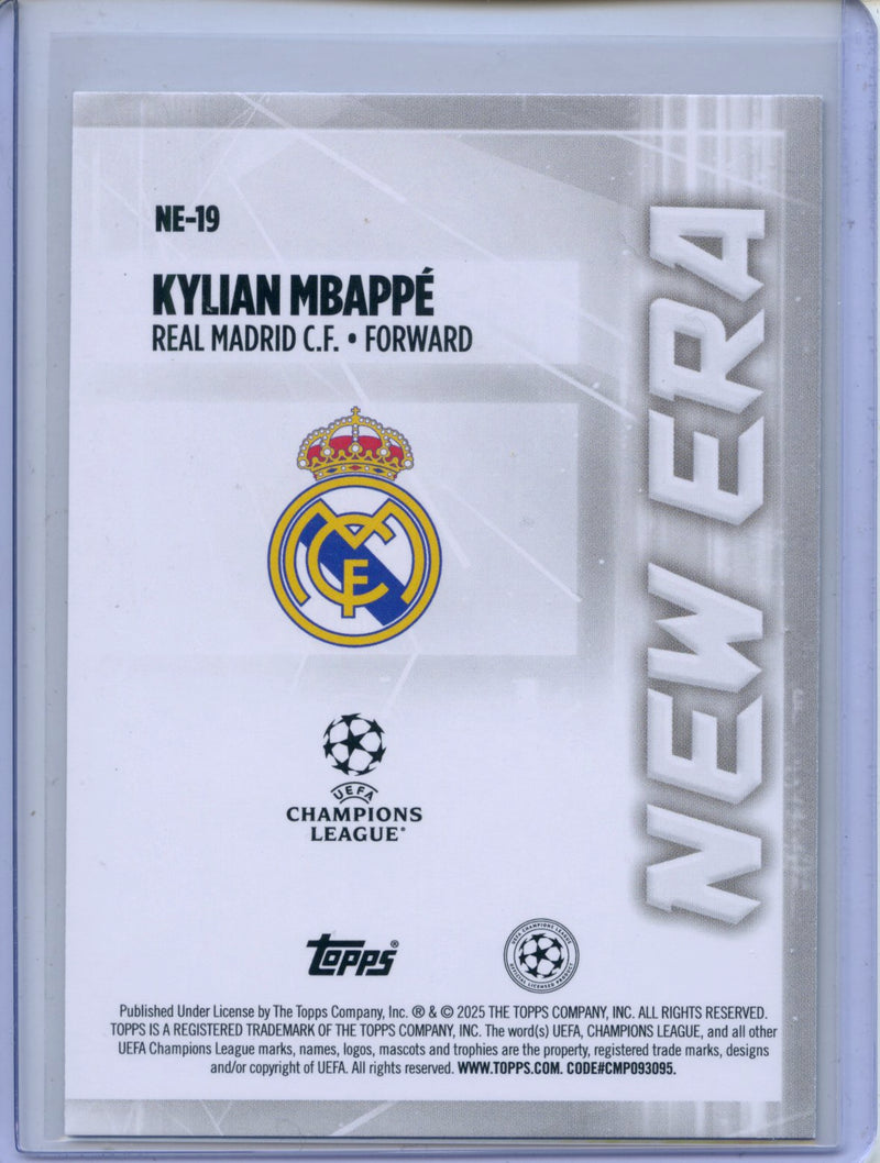 2024-25 Topps UEFA CC Kylian Mbappe New Era