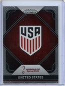 2022 Panini Prizm FIFA World Cup Qatar United States Team Badges
