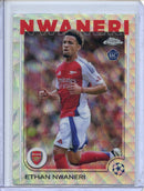 2024-25 Topps Chrome UEFA Club Comps Ethan Nwaneri Wave