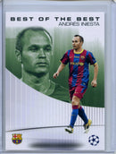 2024-25 Topps UEFA CC Andres Iniesta Best Of The Best