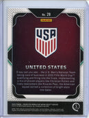 2022 Panini Prizm FIFA World Cup Qatar United States Team Badges