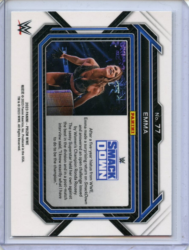 2023 Prizm WWE Emma
