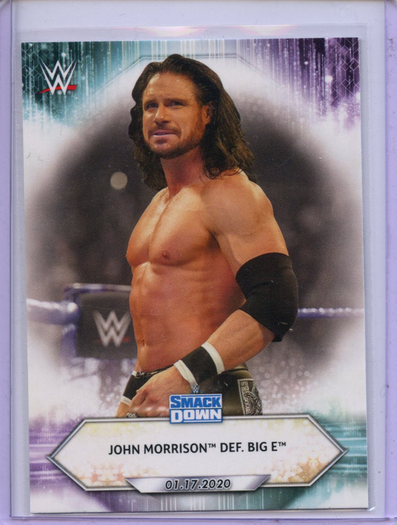 2021 Topps WWE John Morrison Def. Big E