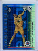2024-25 Topps Chrome UEFA Club Comps Gianluigi Donnarumma Blue Prism 47/150