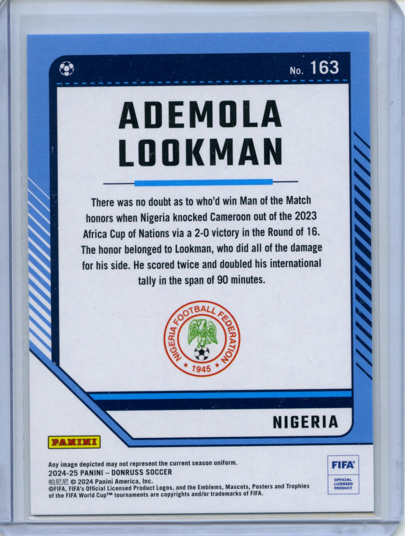 2024-25 Donruss Ademola Lookman Silver