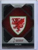 2022 Panini Prizm FIFA World Cup Qatar Wales Team Badges