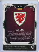 2022 Panini Prizm FIFA World Cup Qatar Wales Team Badges