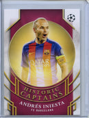 2024-25 Topps UEFA Club Competitions Andres Iniesta Historic Captains