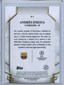 2024-25 Topps UEFA Club Competitions Andres Iniesta Historic Captains