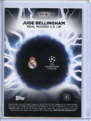 2024-25 Topps Chrome UEFA Club Comps Jude Bellingham Circle of Power High Voltage