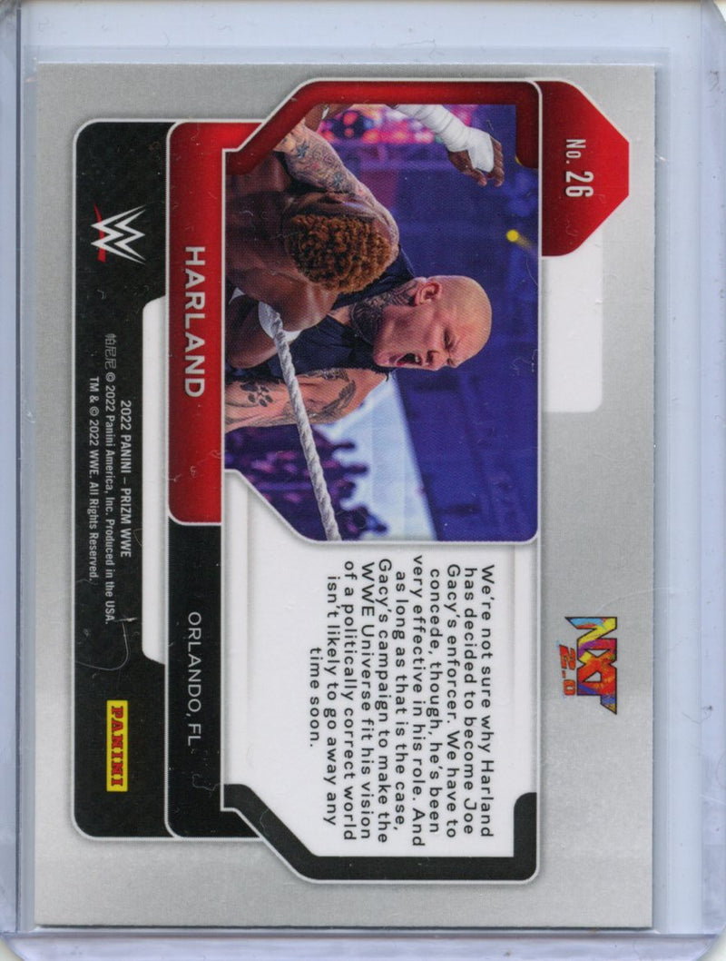 2022 Prizm WWE Harland