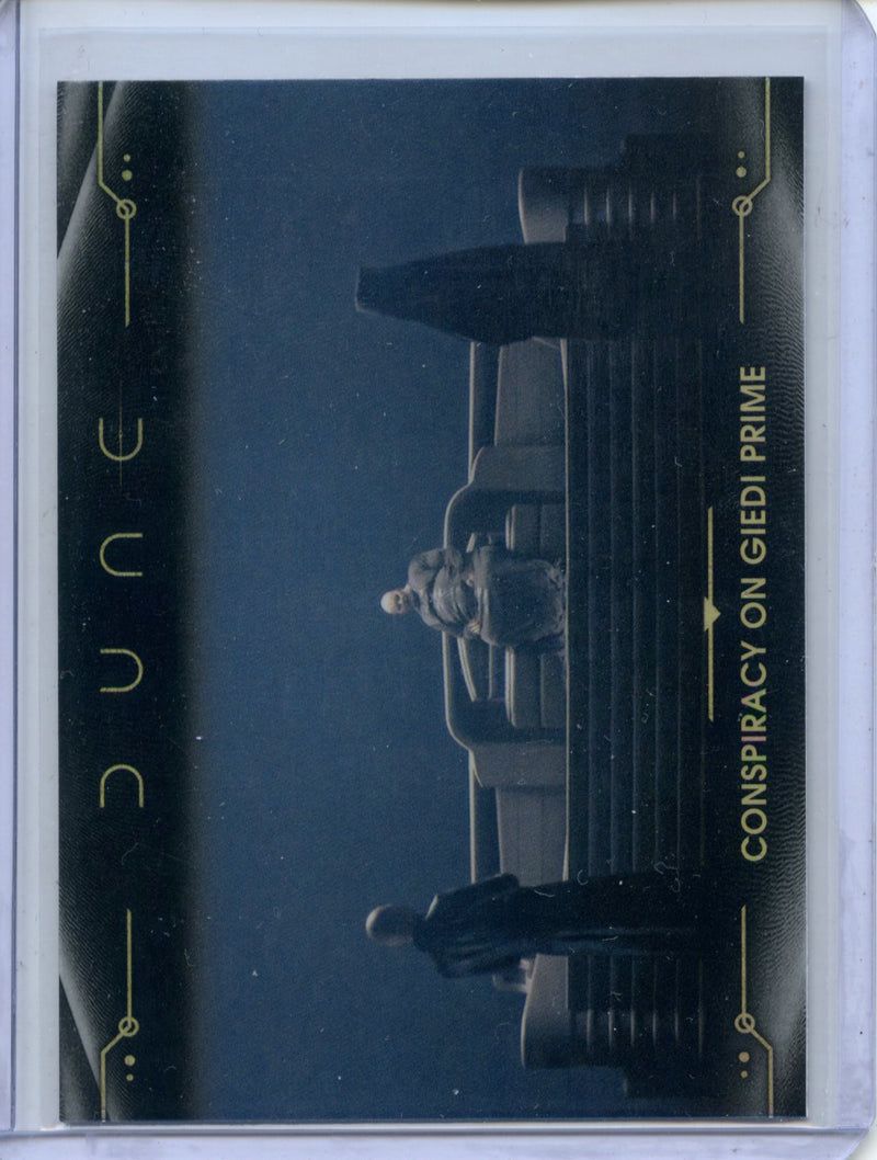 2024 Topps Dune Chrome Conspiracy On Giedi Prime Refractor