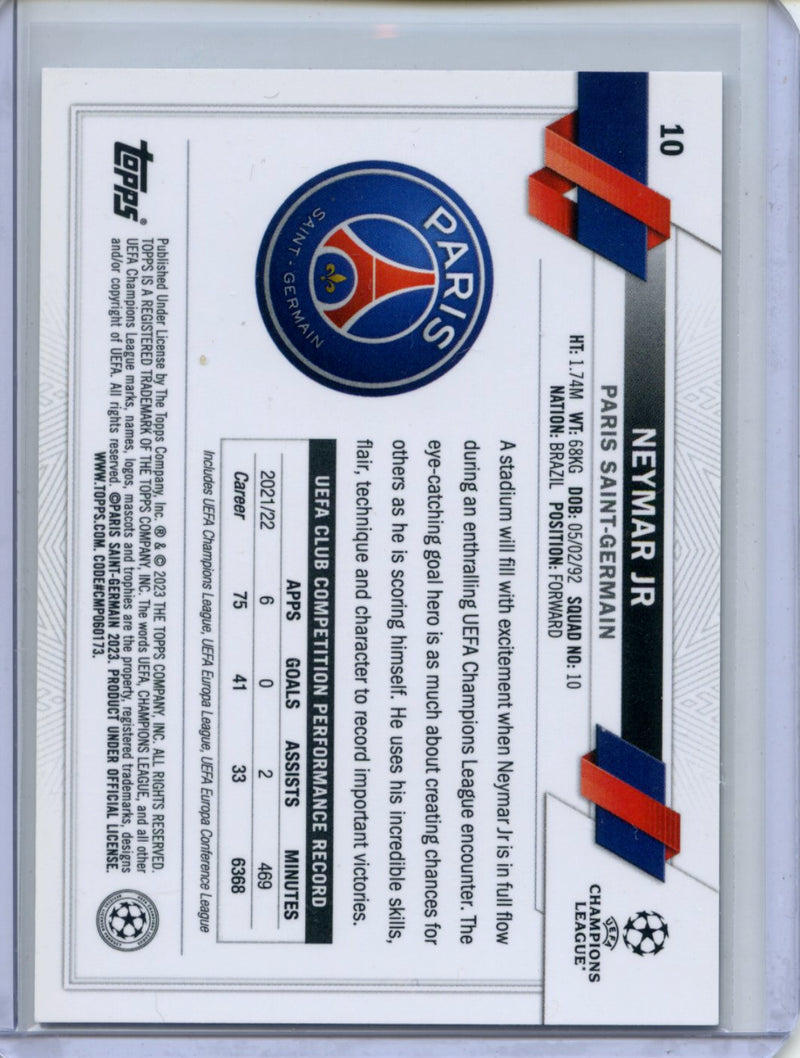 2022-23 Topps Chrome UEFA Neymar Jr