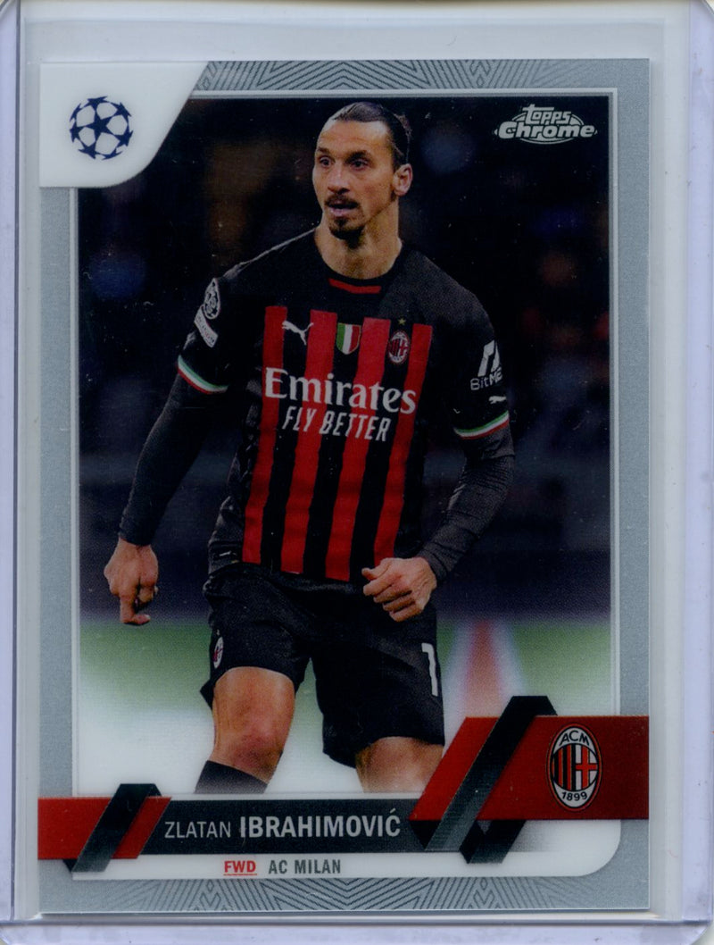 2022-23 Topps Chrome UEFA Zlatan Ibrahimovic