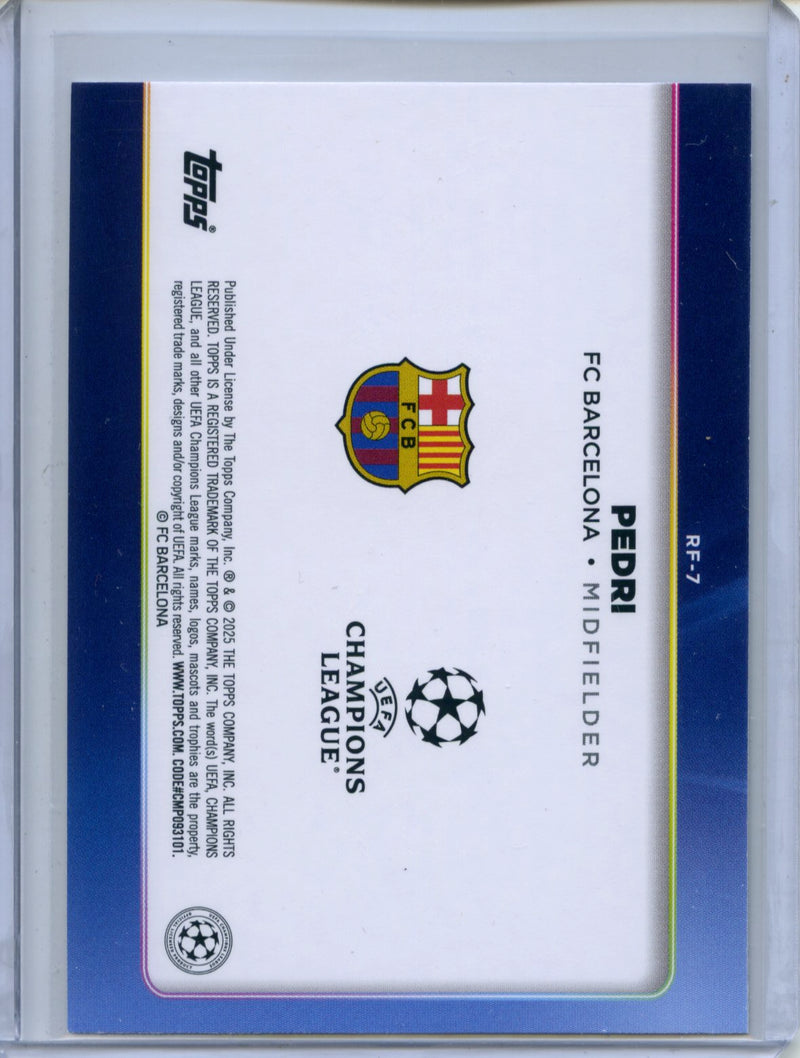 2024-25 Topps UEFA CC Pedri Trophy Chasers