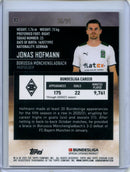 2021-22 Topps Bundesliga Stadium Club Chrome Jonas Hofmann Green Refractor 36/99