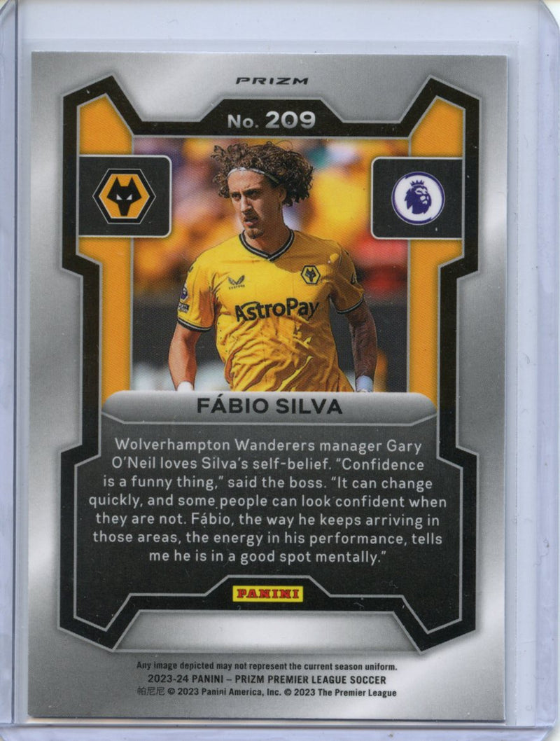 2023-24 Prizm Premier League Fabio Silva Breakaway Prizm