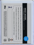 2024-25 Topps Chrome UEFA Club Comps Mikey Moore Blue Prism 39/150