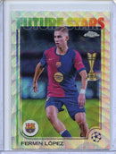 2024-25 Topps Chrome UEFA Club Comps Fermín Lopez Wave