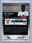 2021-22 Topps Bundesliga Stadium Club Chrome Orel Mangala Green Refractor 59/99